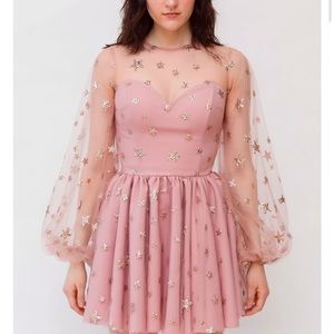 Lirika Matoshi Teuta Dress in Pink Size XXL